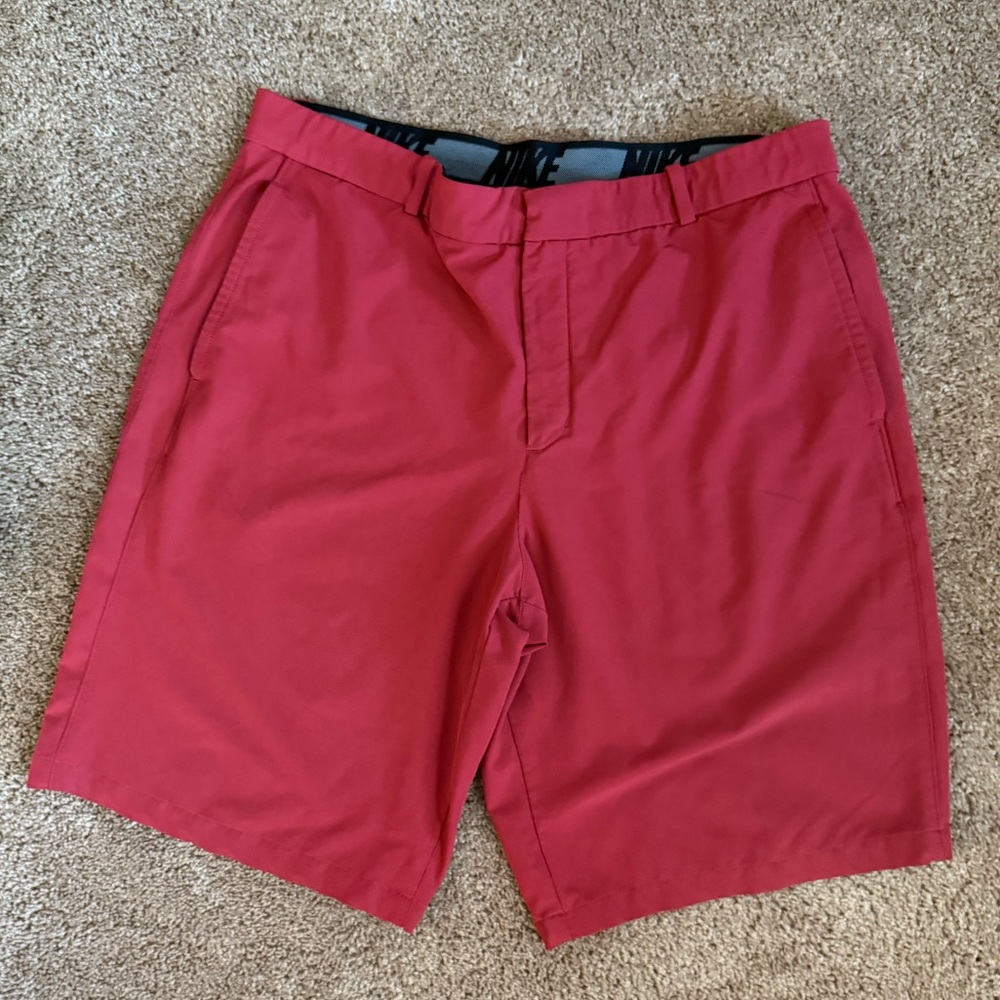Nike Red Men's Shorts size 36